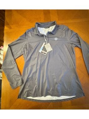 Levelwear Sandy Womens Long Sleeve Polo Shirt - Size XL 2606